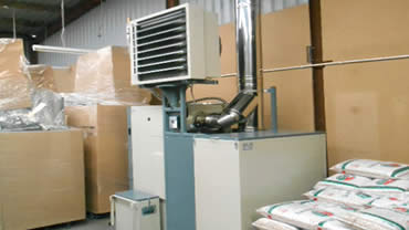 High Efficient biomass air blower units